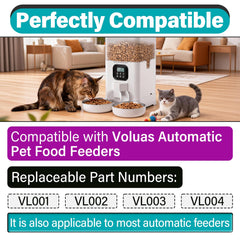 Joworthy Volua feeder setup showcasing dry, fresh storage.