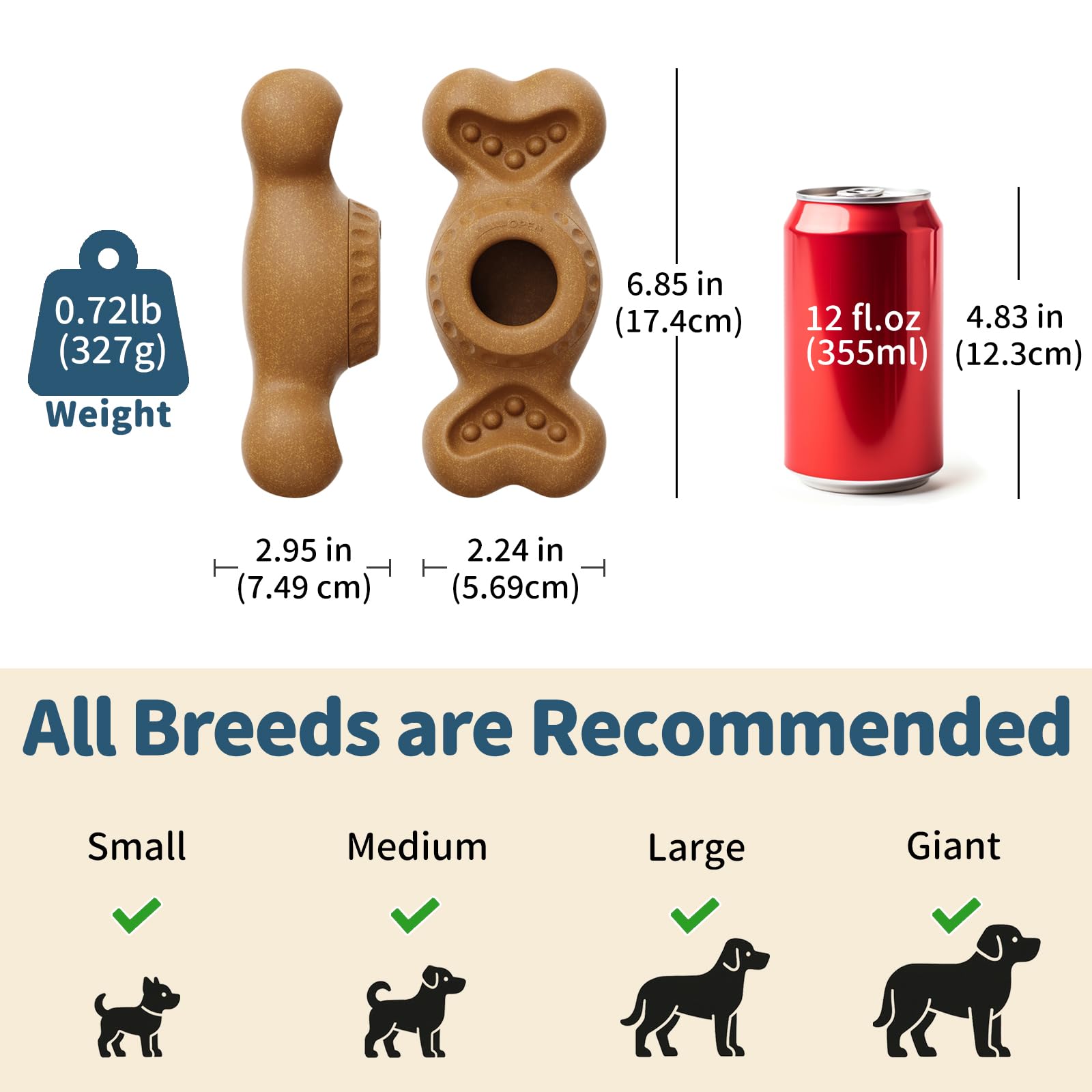 JoyBruko gift-ready enrichment toy suitable for all breeds and occasions.