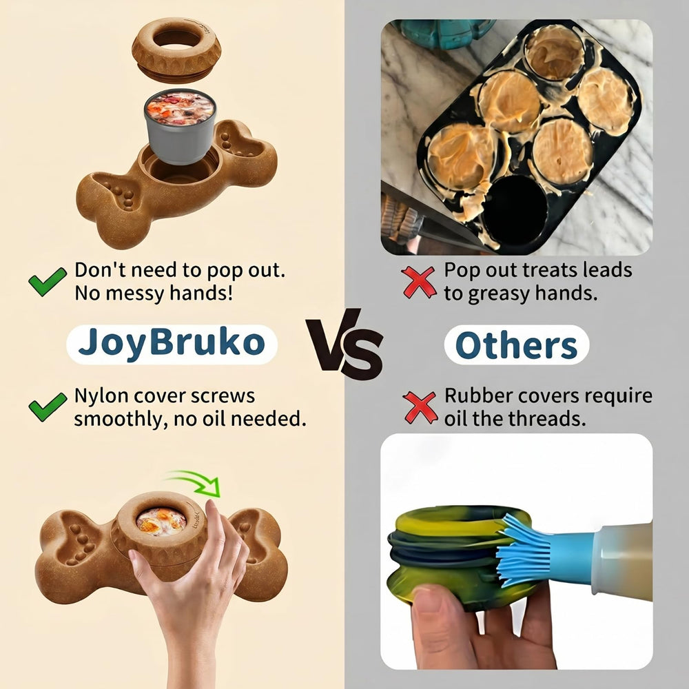 JoyBruko wipeable surface for quick cleaning after playtime and dishwasher-safe care.