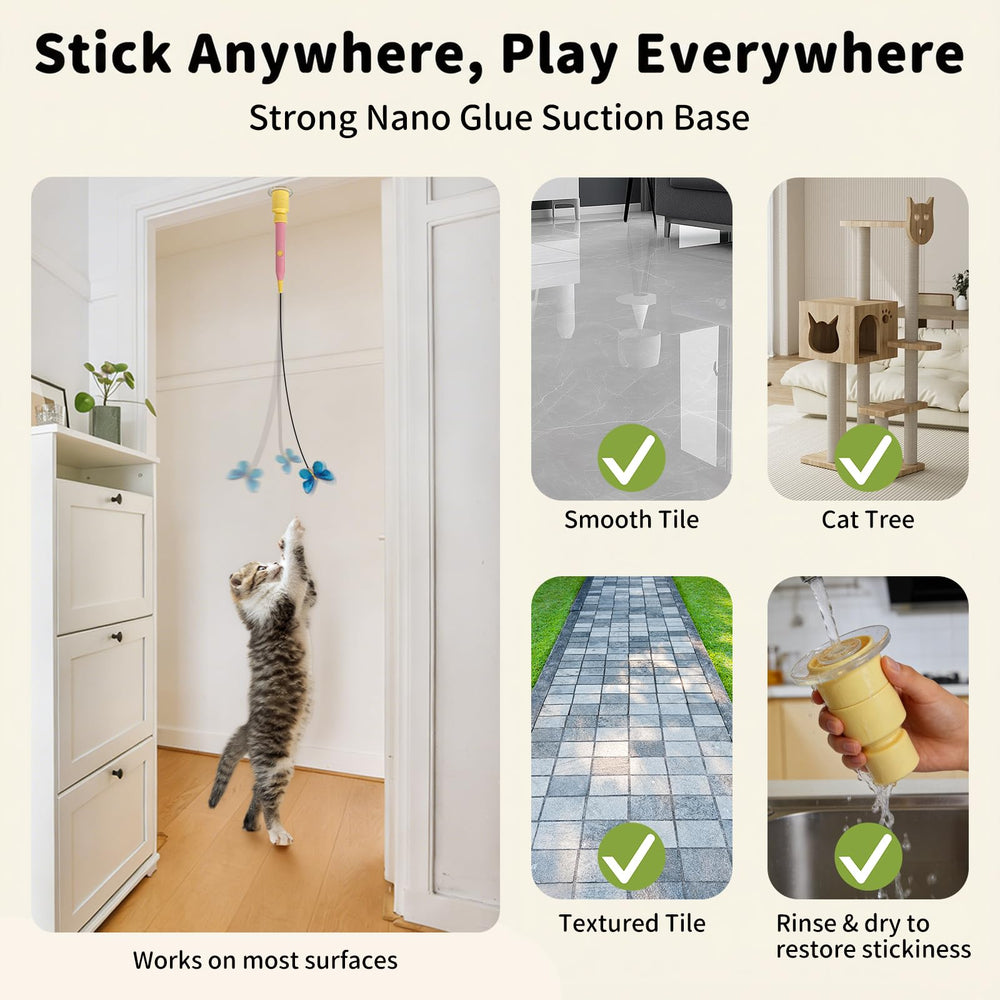 JoyBruko interactive bonding mode for shared play with your cat.