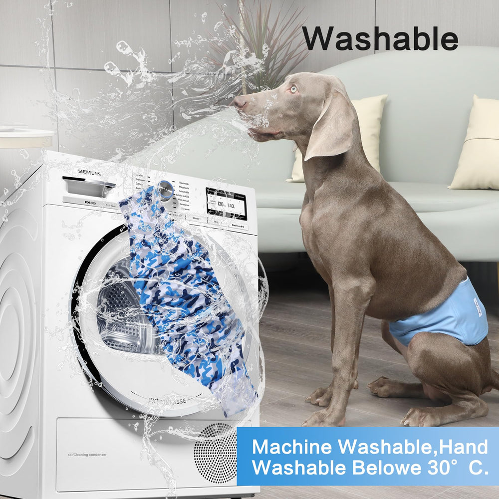 JoyDaog belly band is washable and reusable for everyday use.