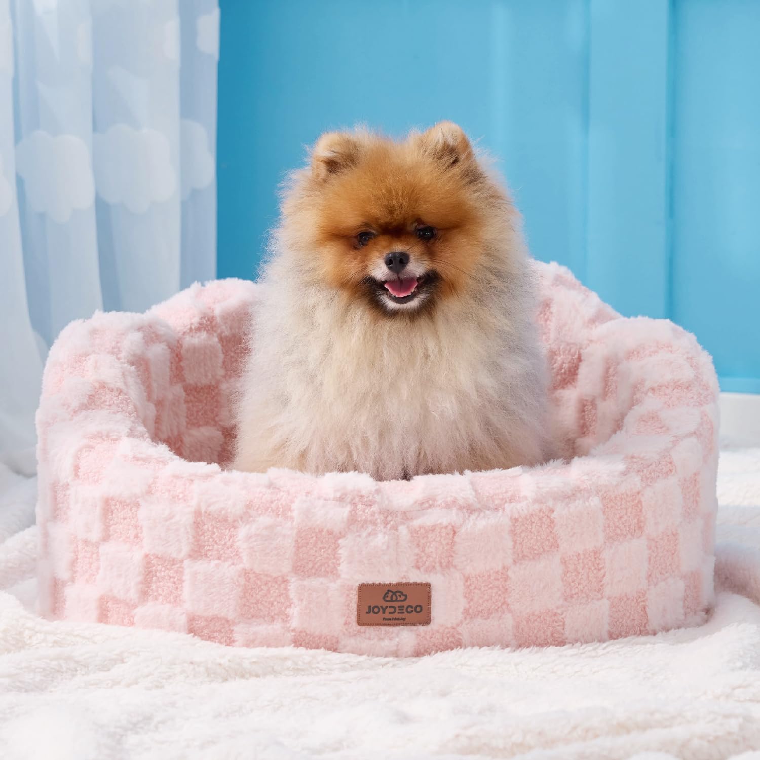 Joydeco pink-color design suits indoor spaces and matches cozy interiors.