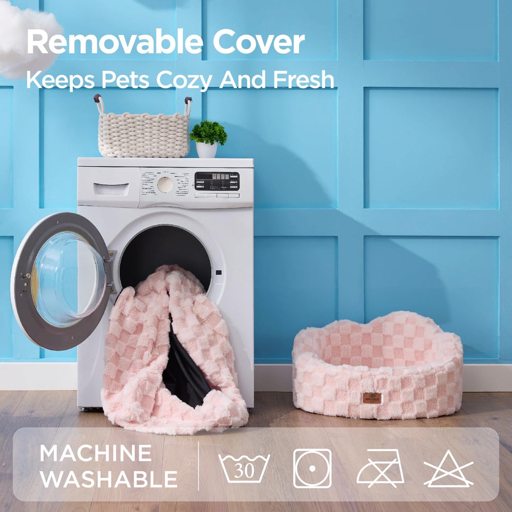 Joydeco washable-cover with waterproof liner simplifies post-cleanup maintenance.