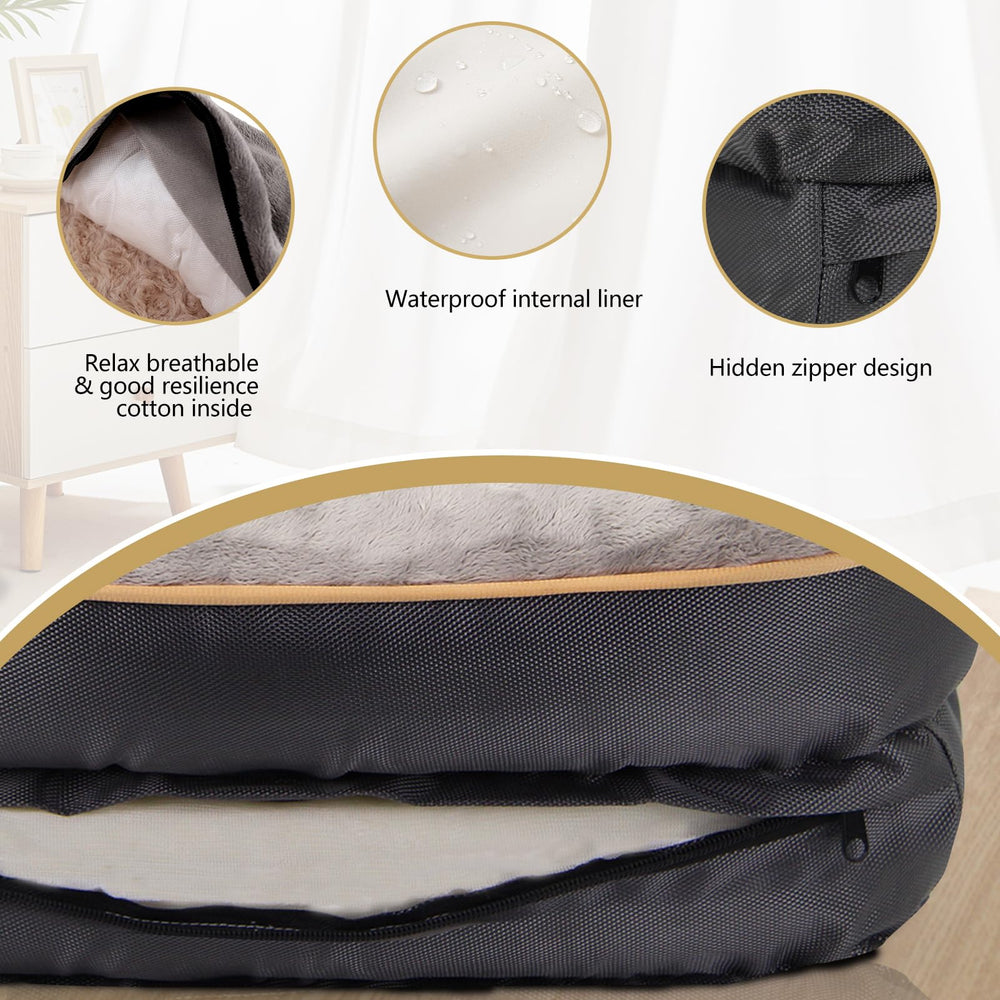 JOYELF non-slip bottom keeps bed in place on floors