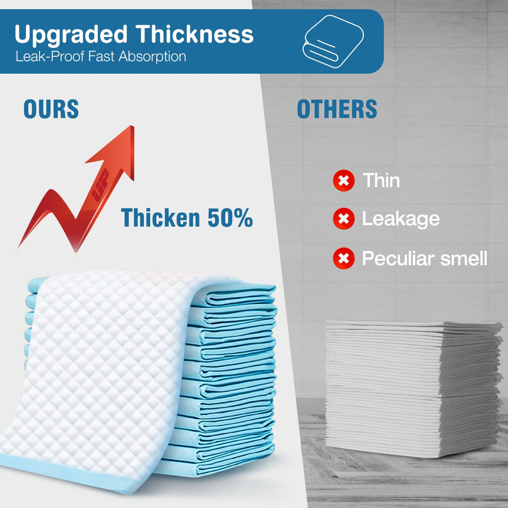 Joyeux Daily XXL dog pee pad tear-resistant layer showcases durable pad for busy homes.