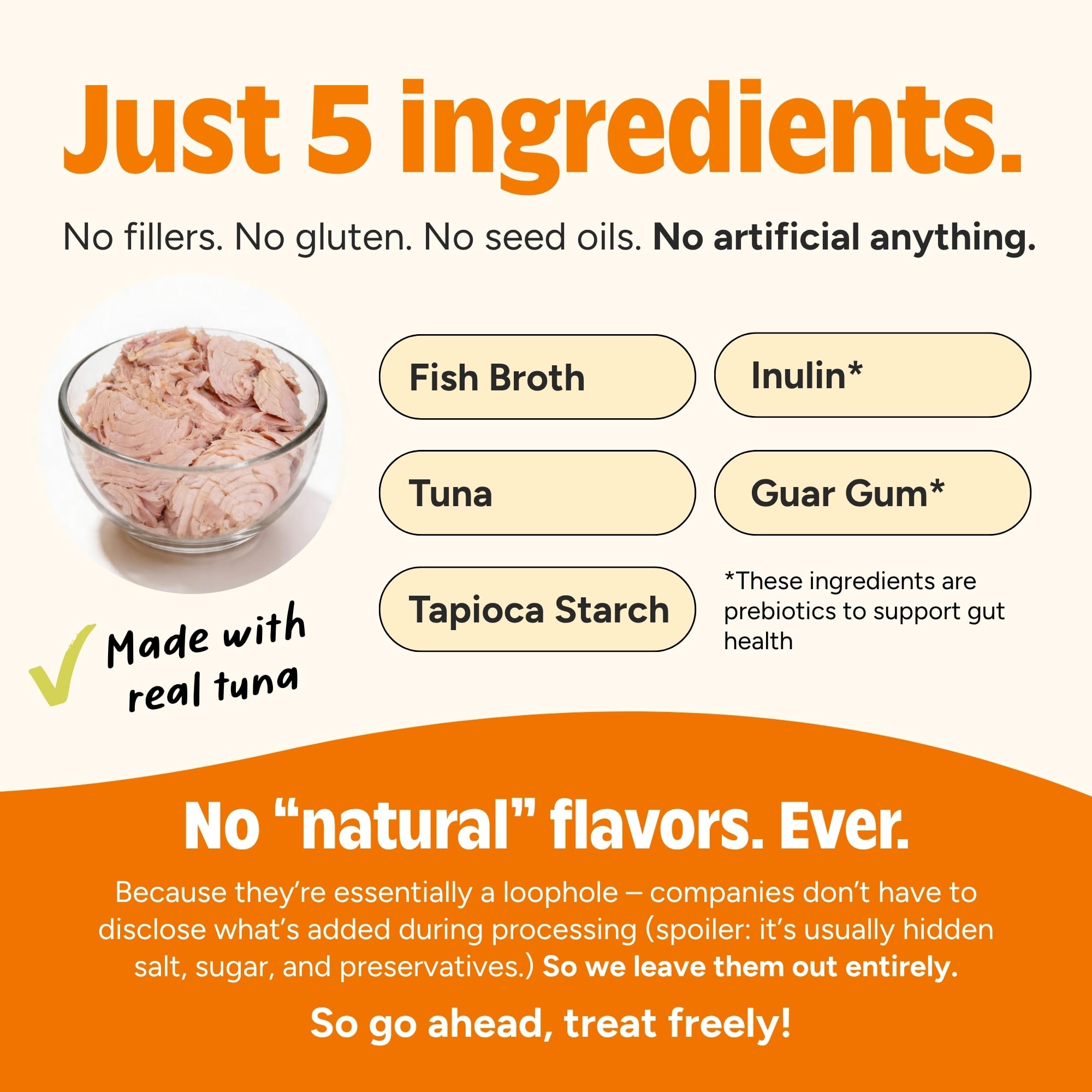 JoyFull prebiotic gut-health tube nourishes healthy gut bacteria.