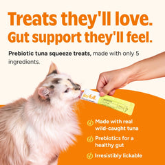 JoyFull wild-caught tuna tube, protein-rich snack.