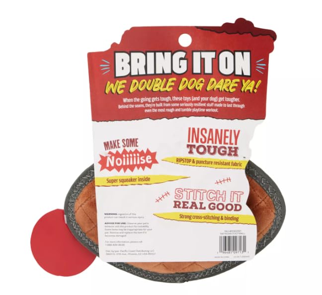 Joyhound Rip Roarin' football toy ideal for tug and fetch games