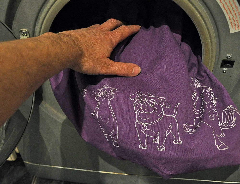 Joymaney pet laundry bag multi-item fit illustrates versatility for various pet items