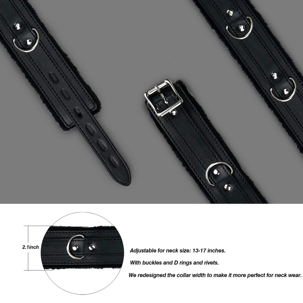JOYMIN Adjustable collar 13-17in ensures a flexible, comfortable fit