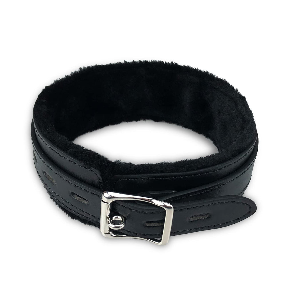 JOYMIN Heavy duty buckle and D ring detail for reliable leash attachment