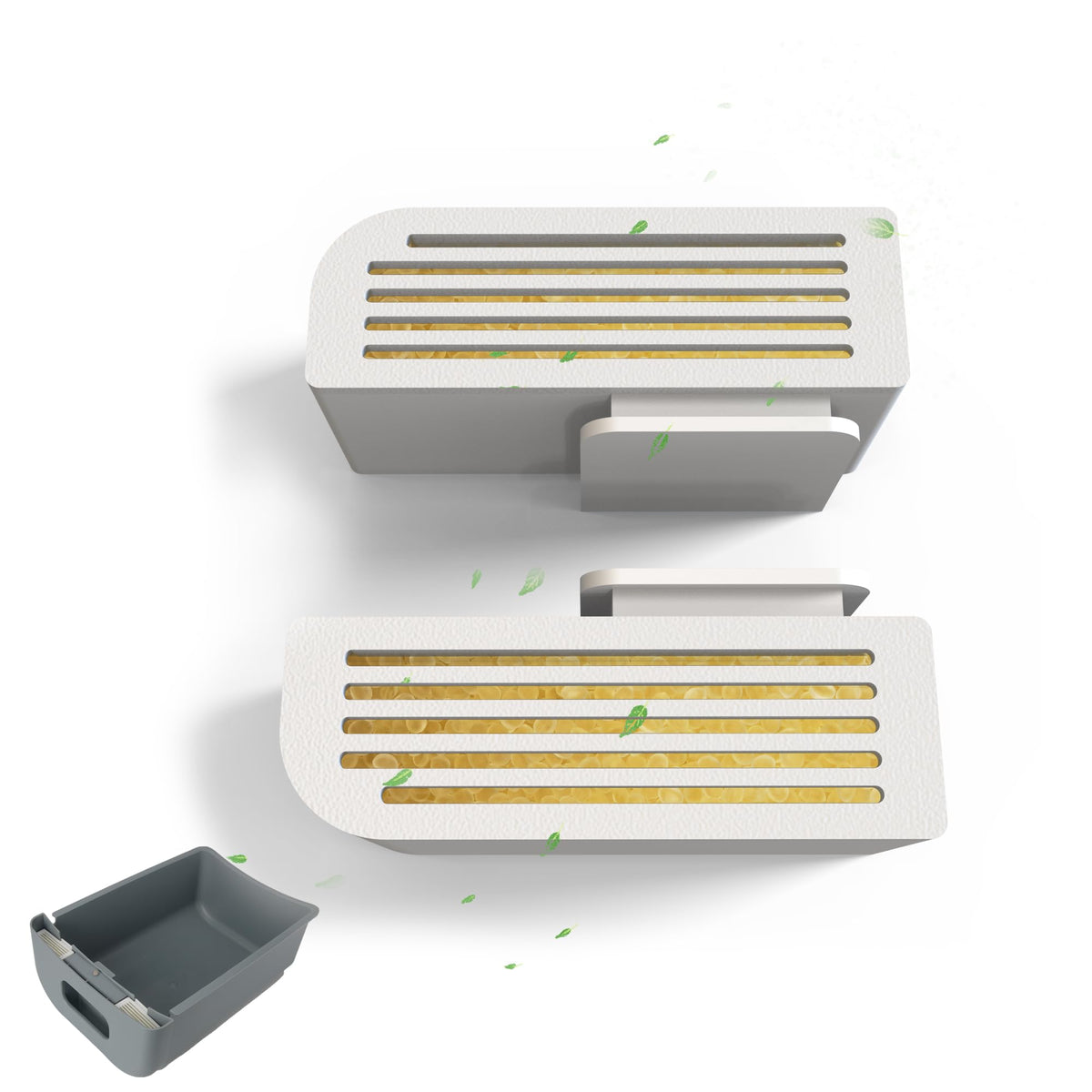 Joymiuz fragrance box for Cumrige odor elimination in self-cleaning litter boxes