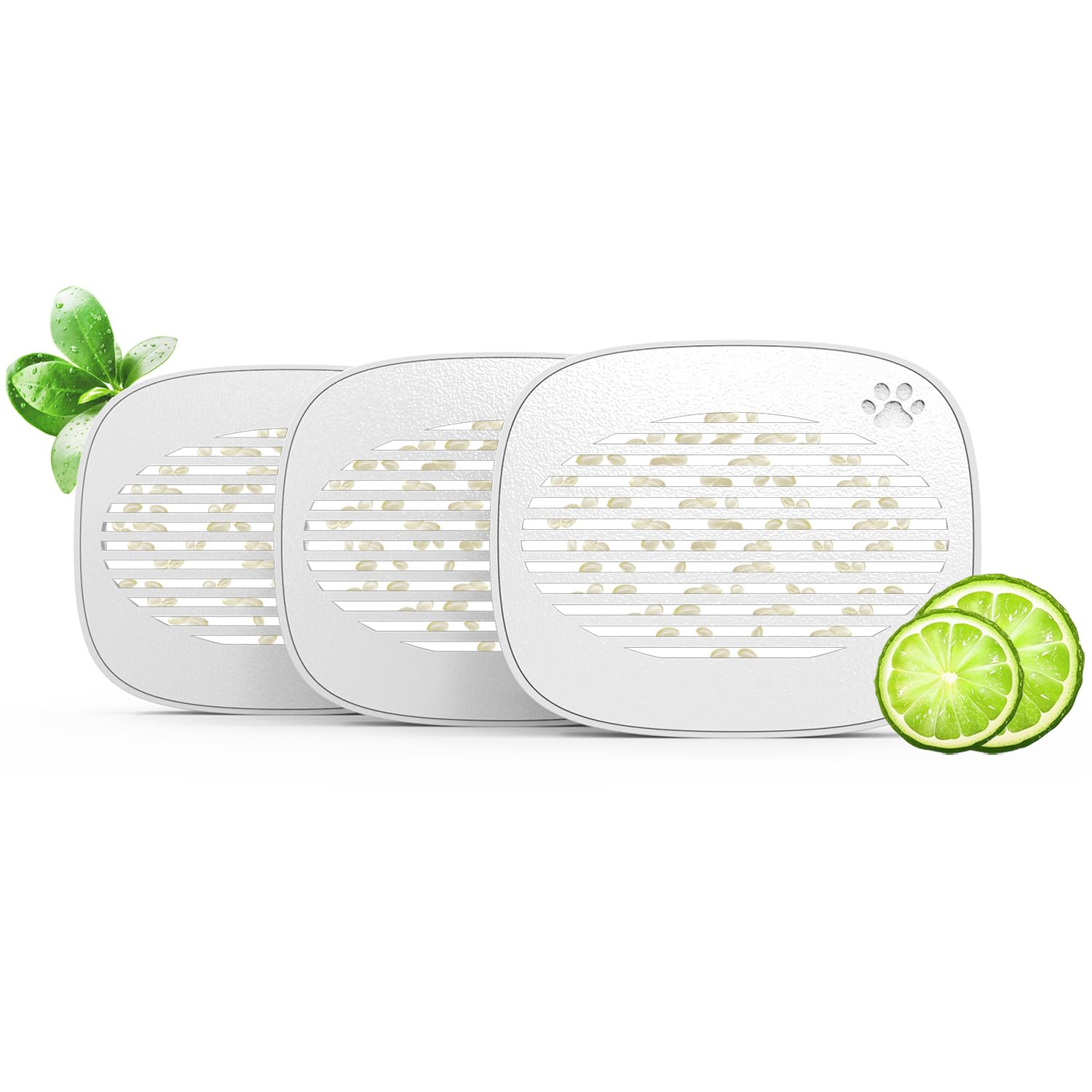 Joymiuz Pomelo fragrance box close-up, eco-friendly PLA cartridge for odor control
