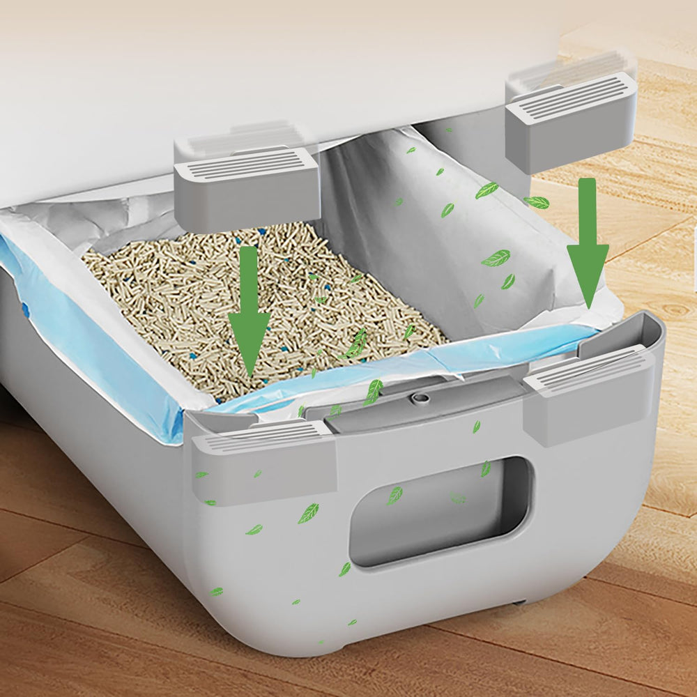 Joymiuz grass pomelo scent pellets for continuous odor control