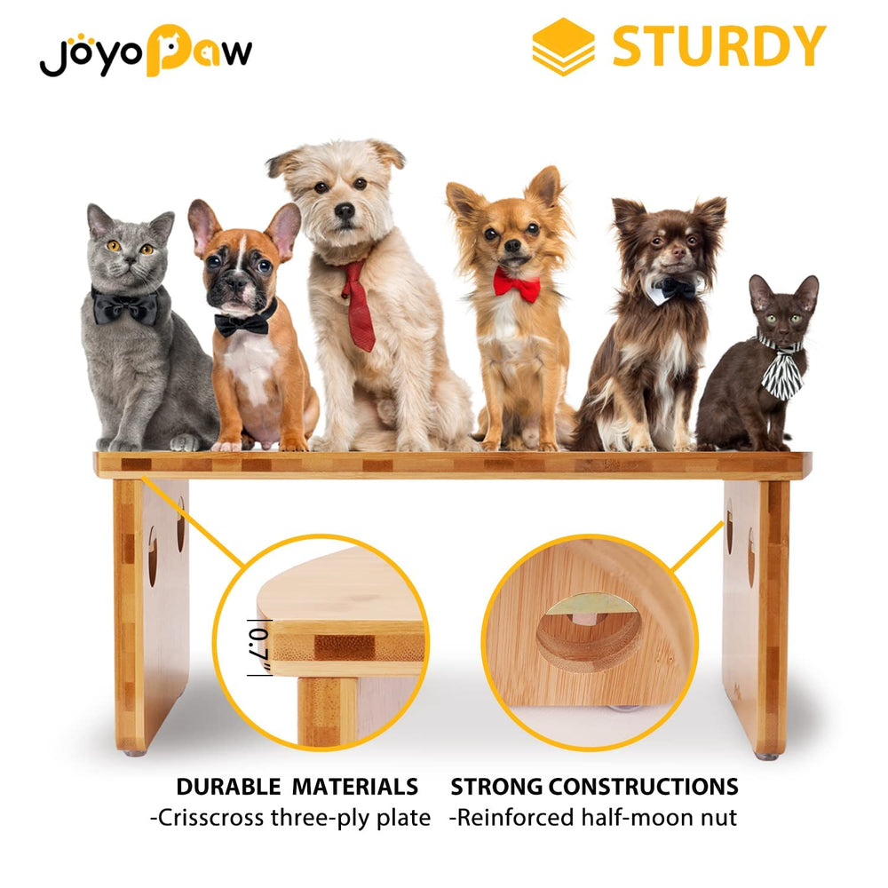 JOYOPAW 68oz capacity bowls suit large dogs with ample servings.