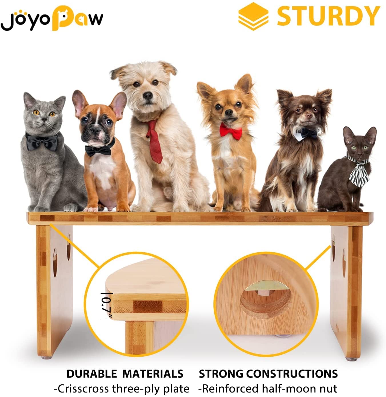 Joyopaw silicone mute gasket reducing noise during mealtime
