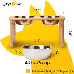 JOYOPAW silicone mute gasket on the stand reduces eating noise.