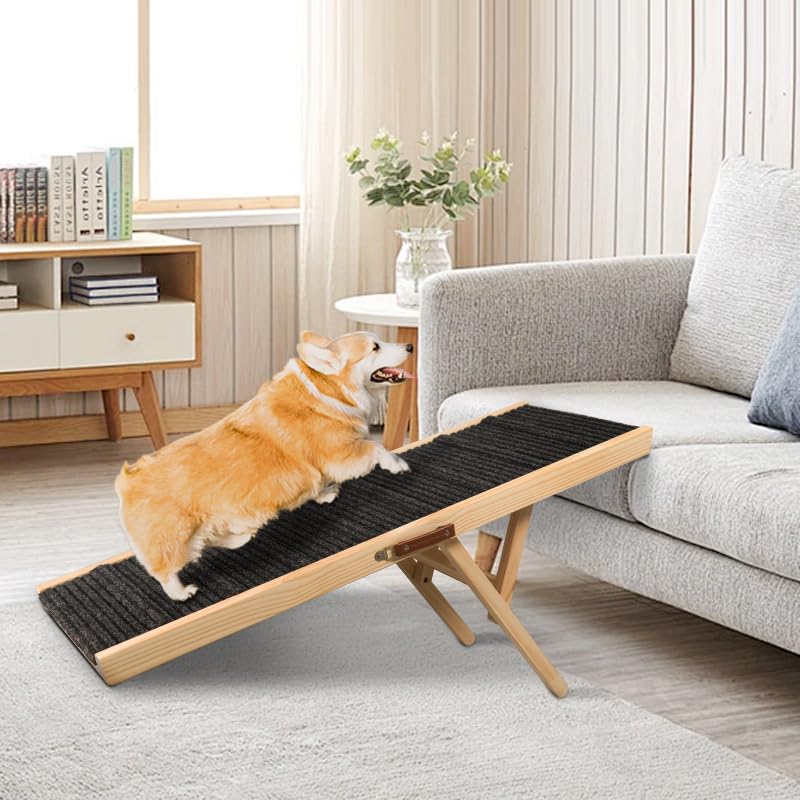 JoyPetCabin dog ramp in car for simple travel.