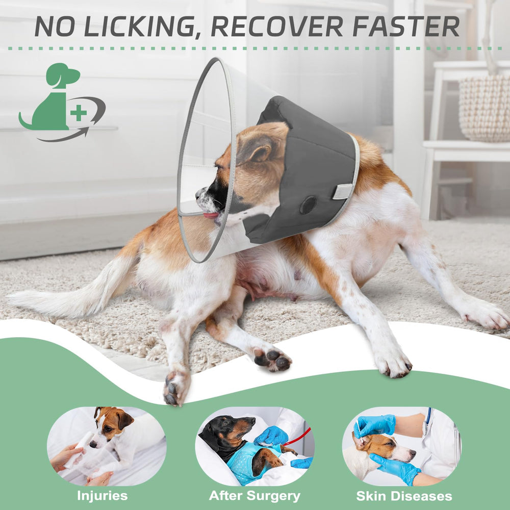 Joypig adjustable strap system provides secure fit during recovery.