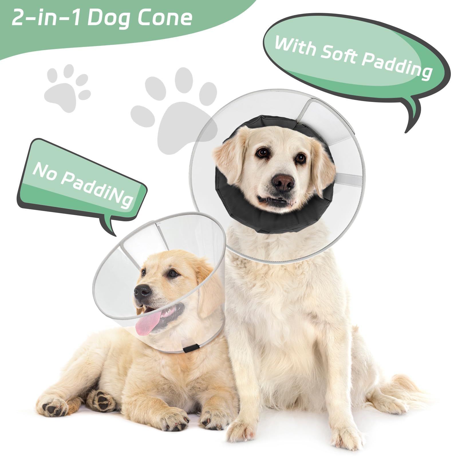 Joypig padded edge design minimizes irritation during recovery.