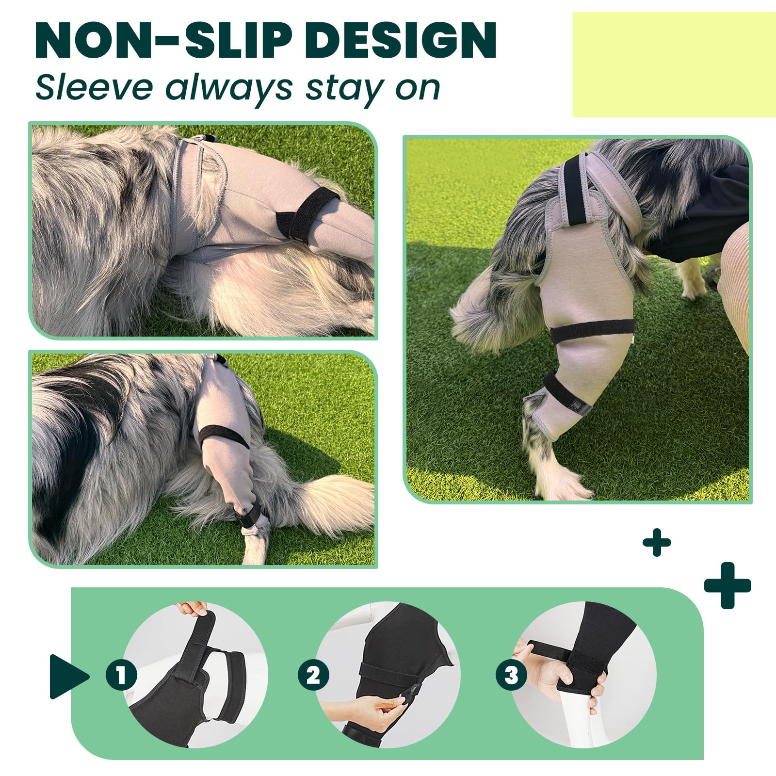 Joypig rear leg sleeve left easy-clean fabric for daily use.