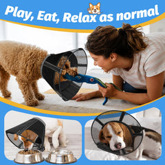 Joypig Elizabeth cone alternative for dogs, design overview
