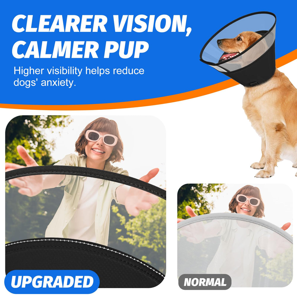 Joypig lightweight PVC cone stays clear for better vision