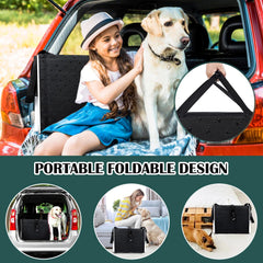 Joyrally anti-slip mat on dog stairs improves traction on every step