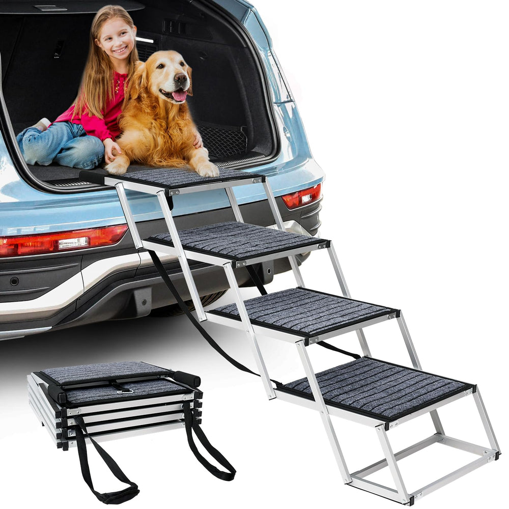 Joyrally 200-lb capacity dog stair supporting large pets