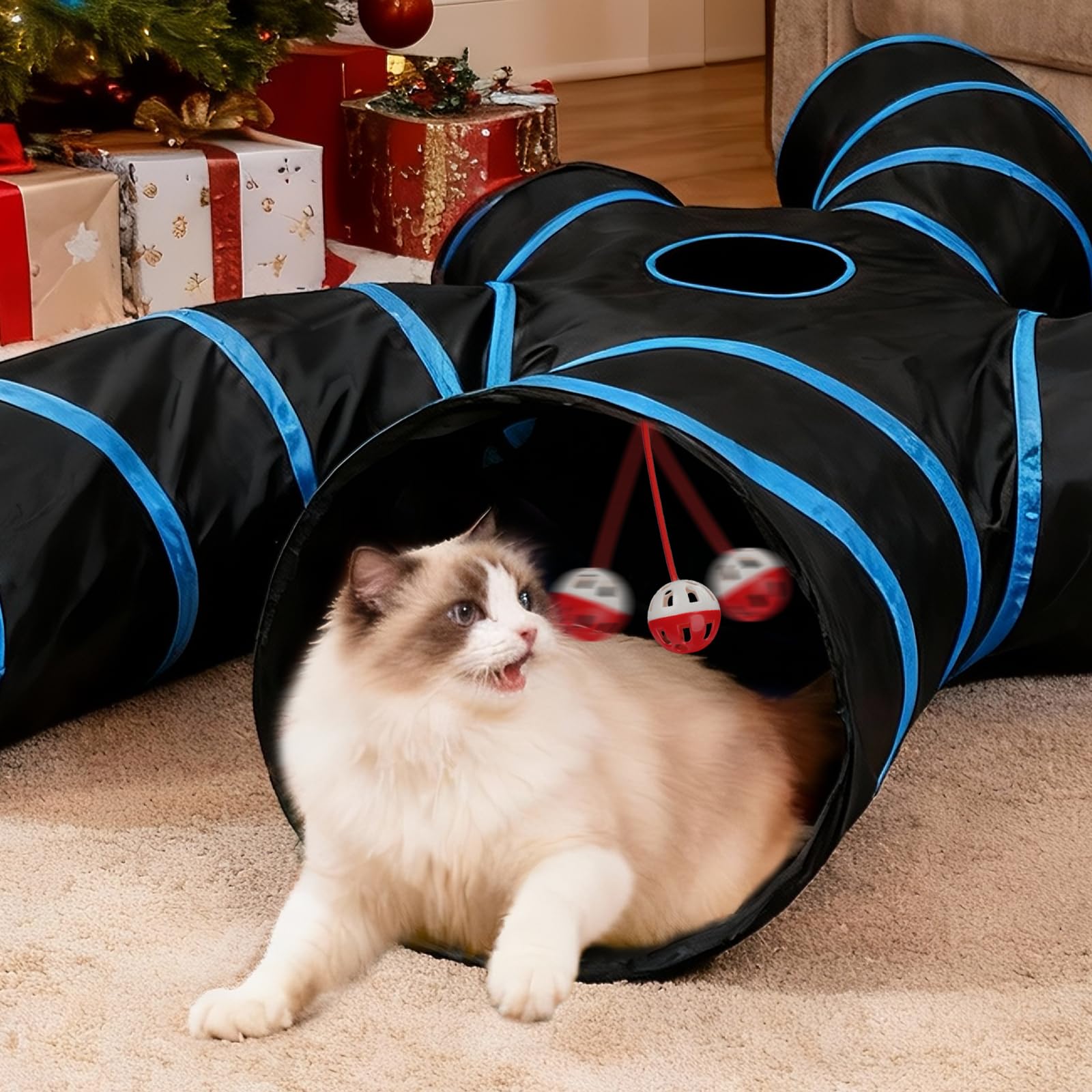 Joytale collapsible storage with tension straps for travel-ready use.