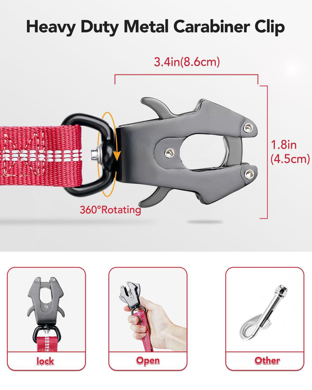Joytale bungee absorbs shocks, reducing strain on arms during strong pulls.