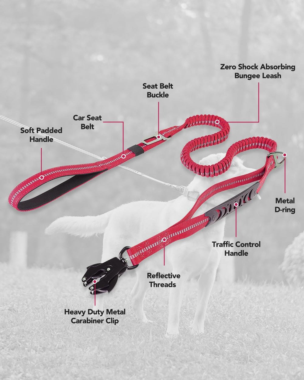 Joytale high-density nylon strap delivers durable performance for training and hiking.