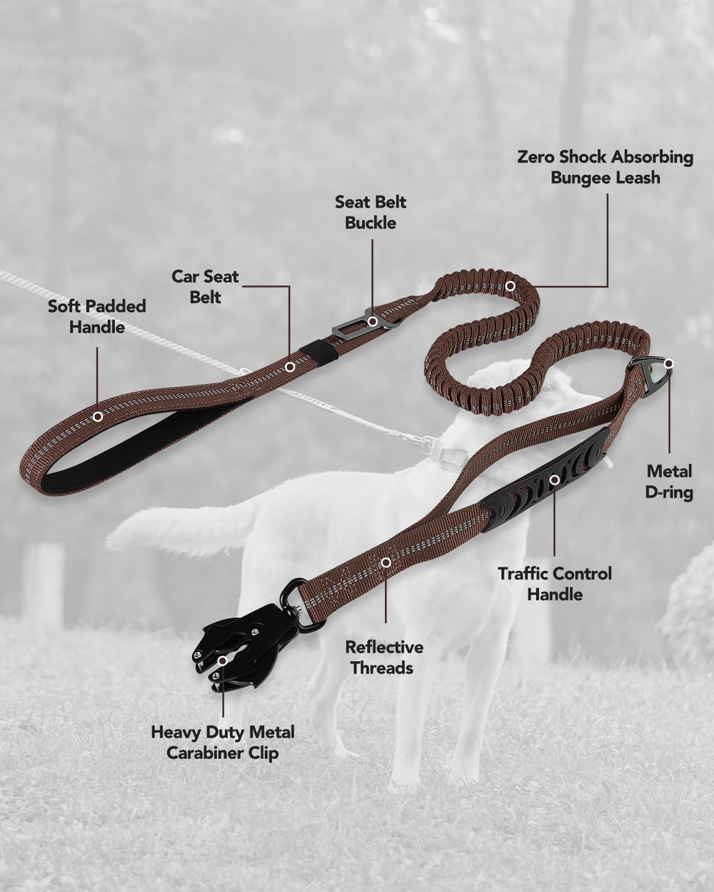 Joytale Tactical Leash D-ring: convenient hanging for bags