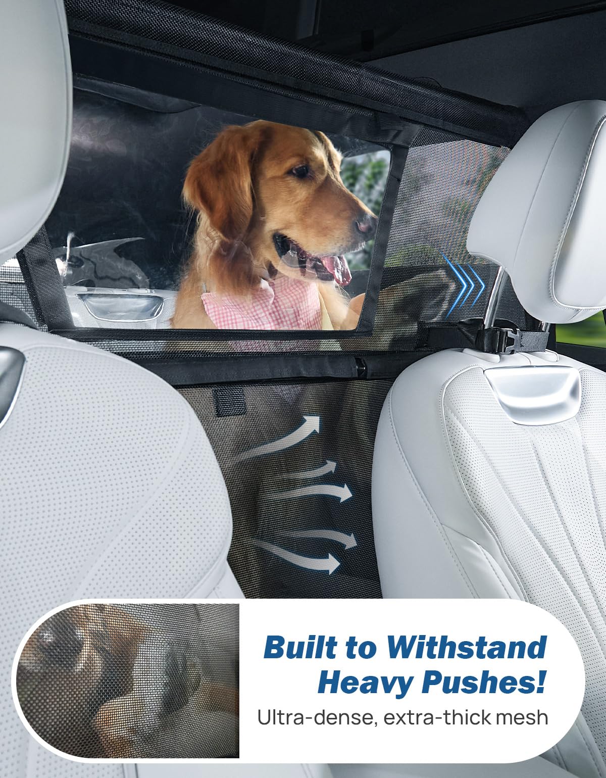 JOYTUTUS anti scratch material resists wear while protecting car interiors