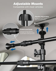 JOYTUTUS carbon steel barrier showing rust-proof, durable construction