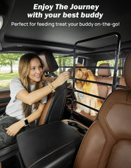 JOYTUTUS metal-frame design emphasizes sturdy barrier and clear visibility