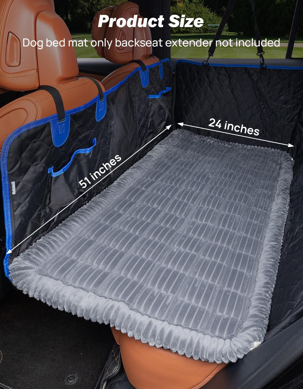 JOYTUTUS multi-purpose dog mat bed doubles as sofa protector or rug
