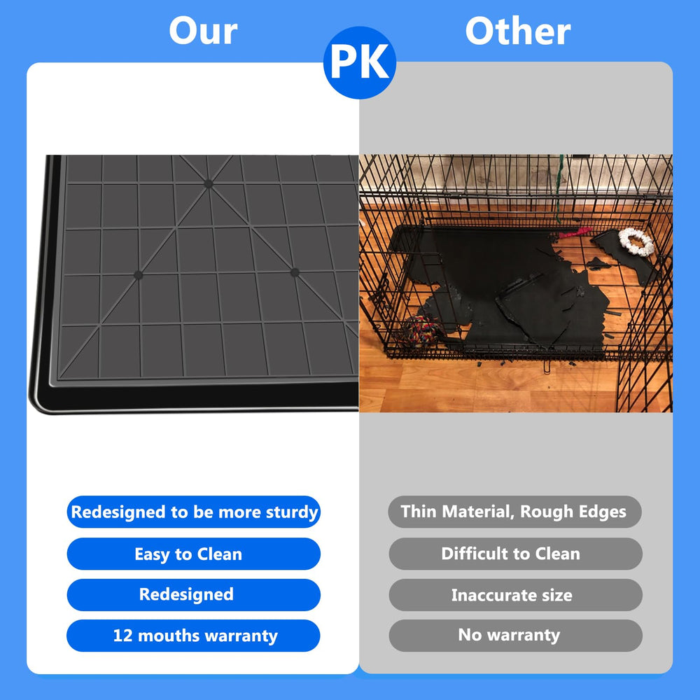 JOZERMADE bite-resistant tray close-up highlighting durability for chewers