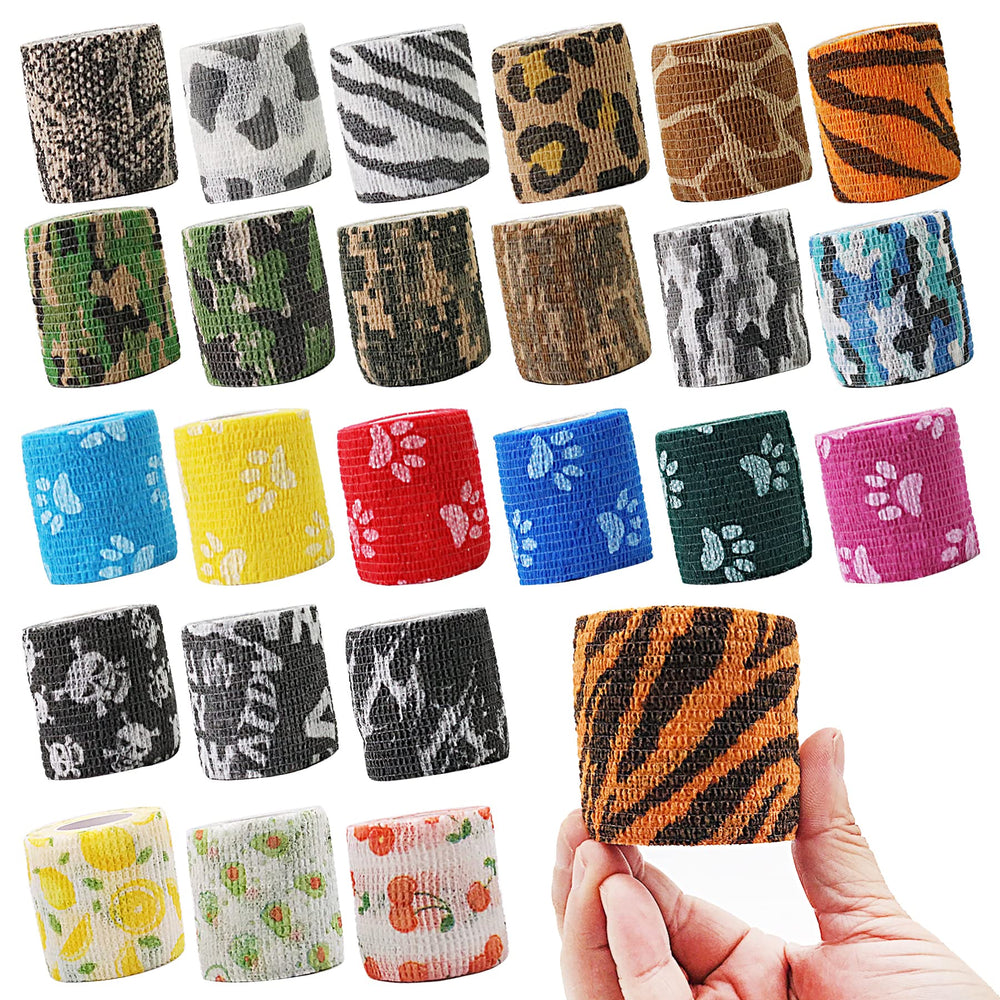 JpGdn 24-roll self-adhesive bandage wrap box for quick wraps.