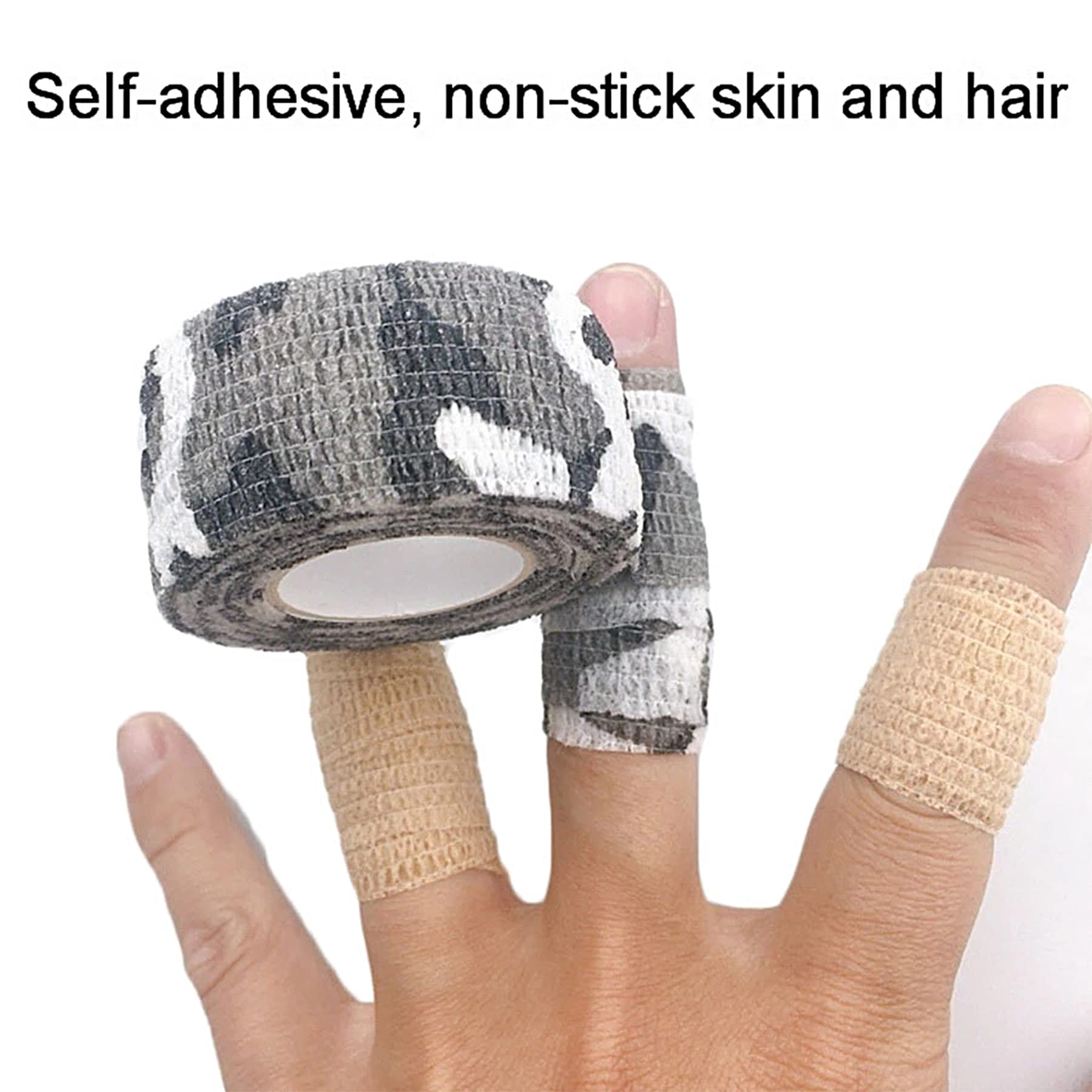 JpGdn zebra print wrap supports swift, light handling for minor injuries.