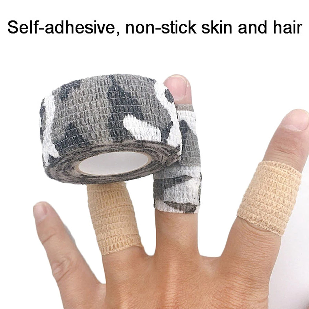 JpGdn zebra print wrap supports swift, light handling for minor injuries.