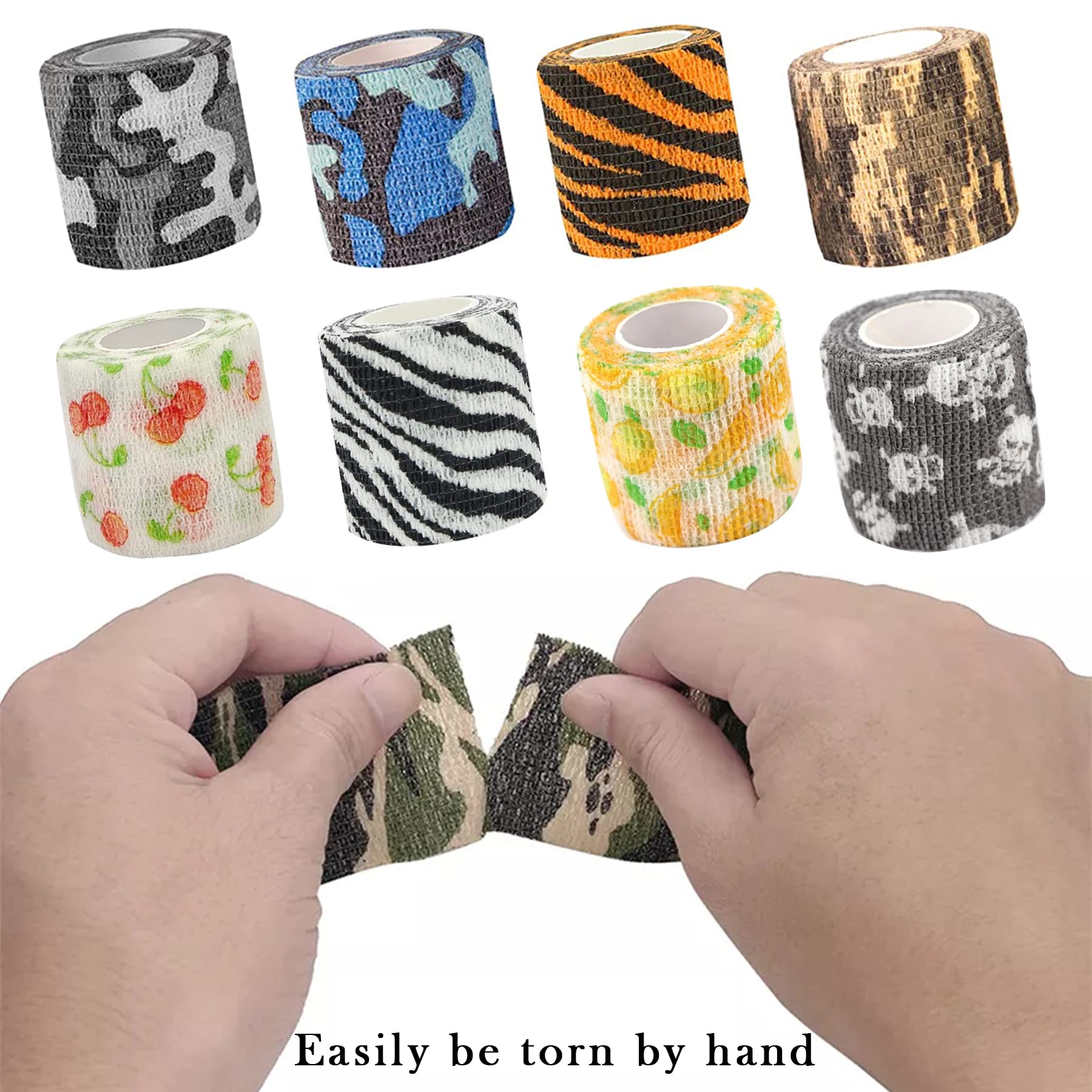 JpGdn bandage wrap easy-tear by hand for fast on-the-go care.