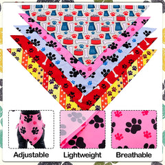 JpGdn bone-print scarf for big dogs helps coordinate outfits