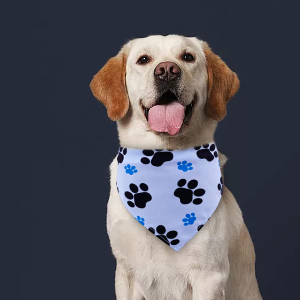 JpGdn machine-washable bandana with sturdy edges for daily use