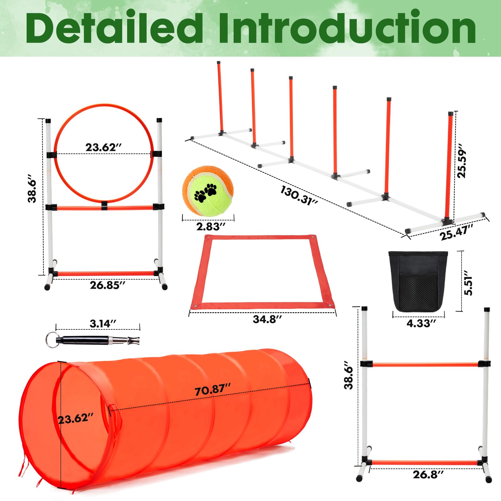 JRUICFDY carrying bags simplify transport and storage.