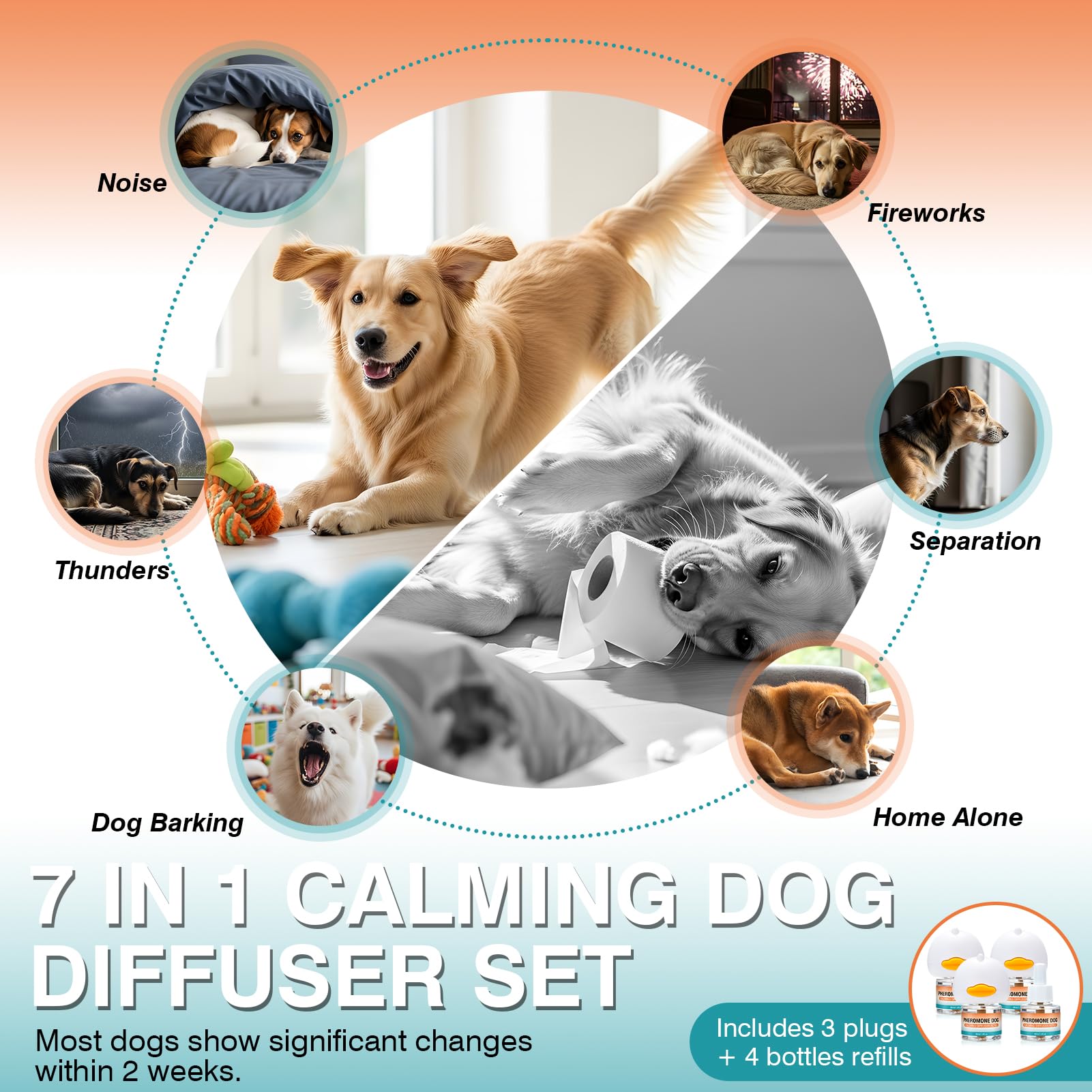 JTEWZX diffuser covers up to 700 sq ft for open rooms