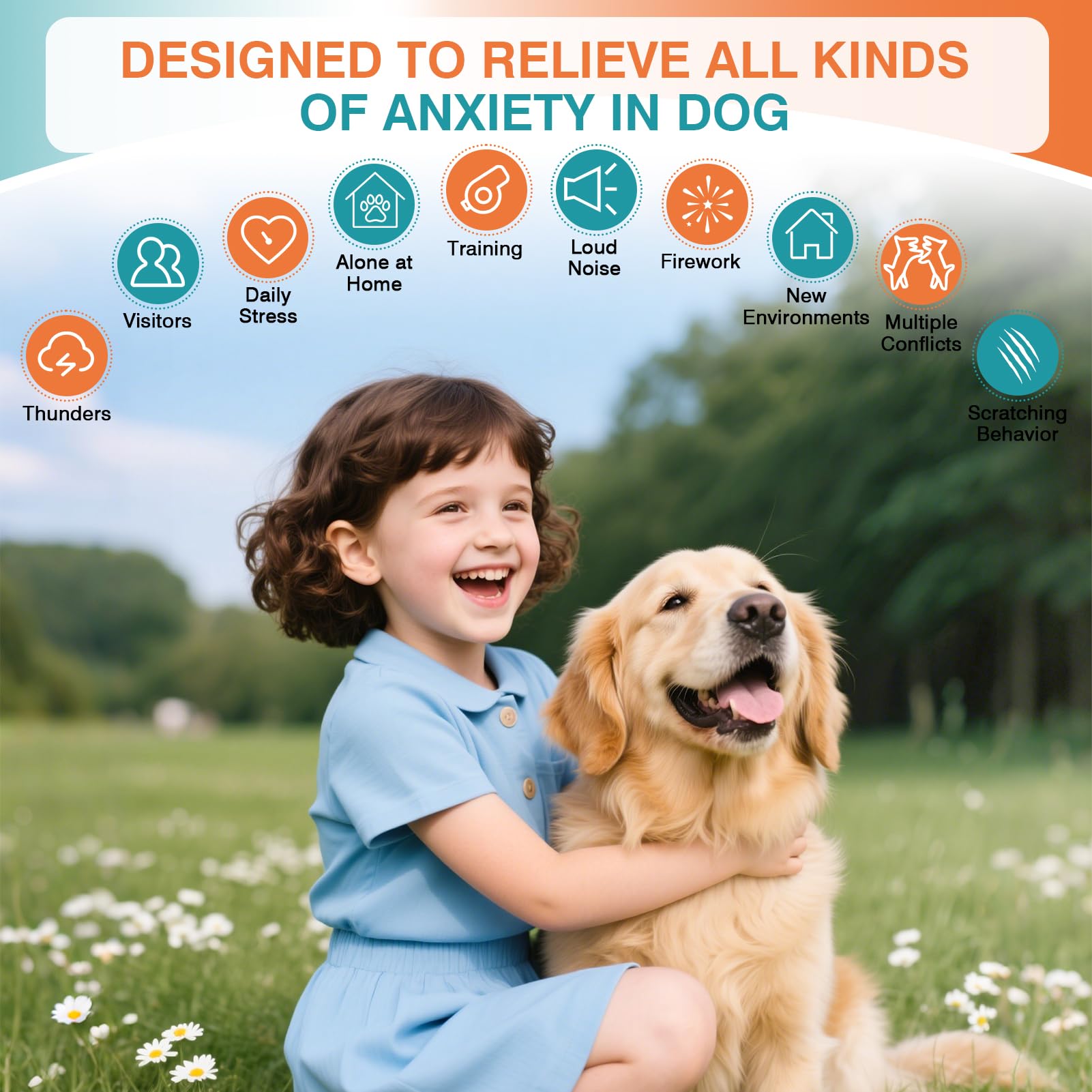 JTEWZX dog calming diffuser kit with two plug-ins ready-to-use