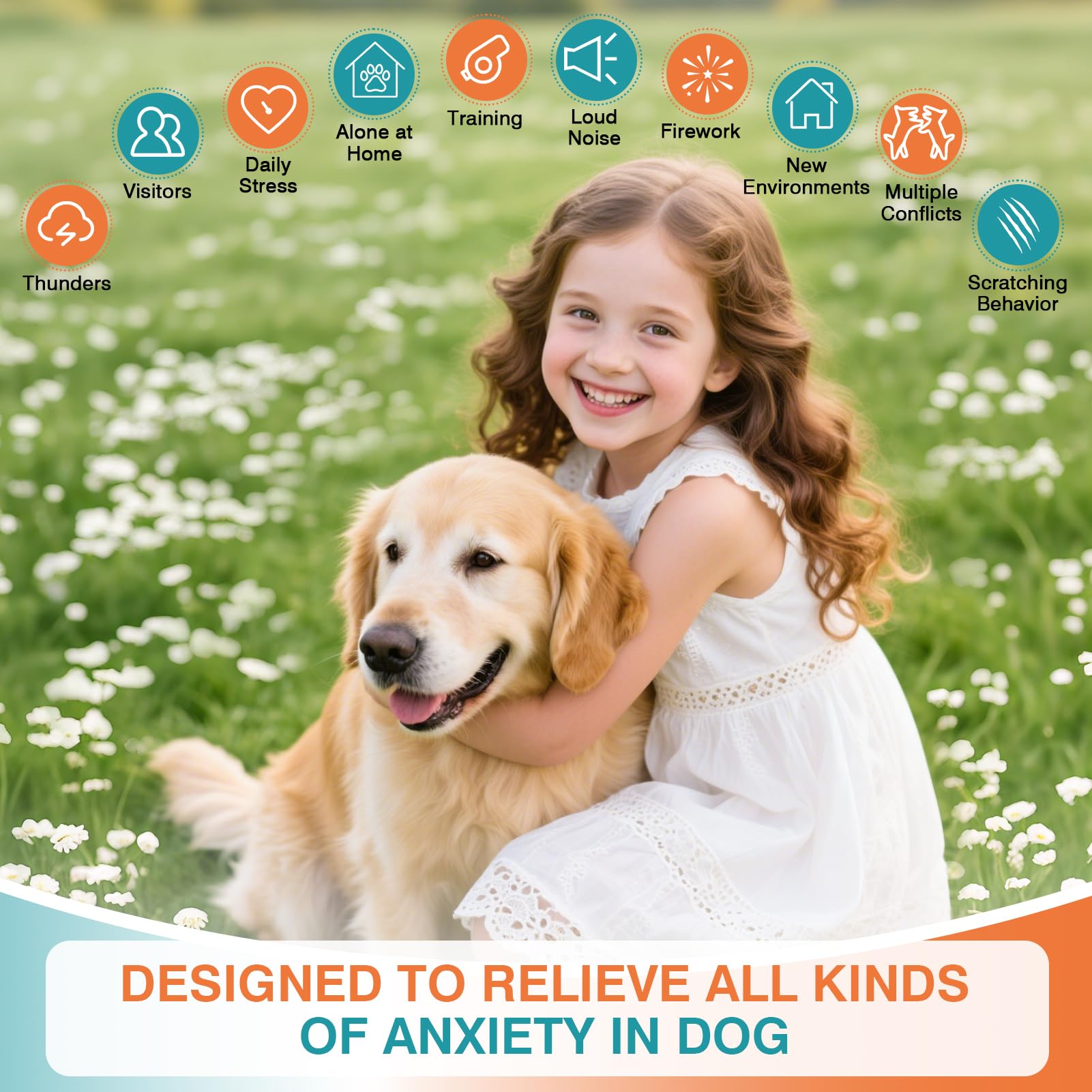 JTEWZX dog diffuser with 3 plug-in units for simple calming