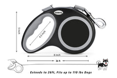 JUBDUG ergonomic anti-slip handle enhances grip during long walks.