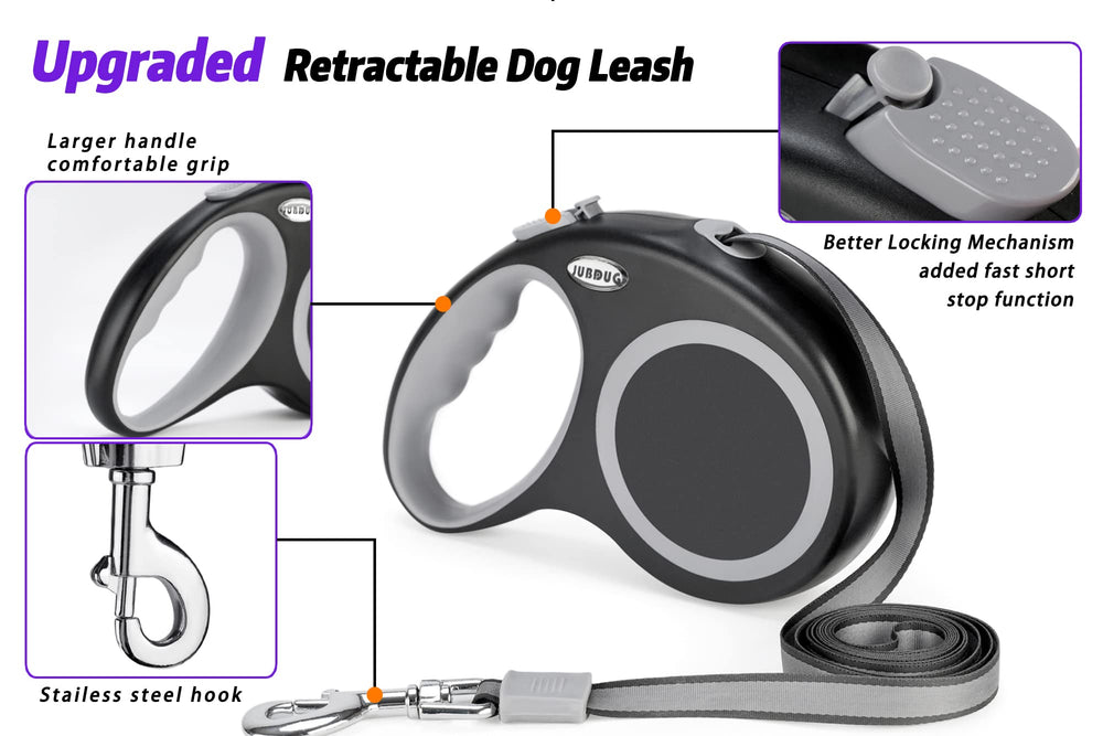 JUBDUG one-handed quick-lock braking system enables easy control.